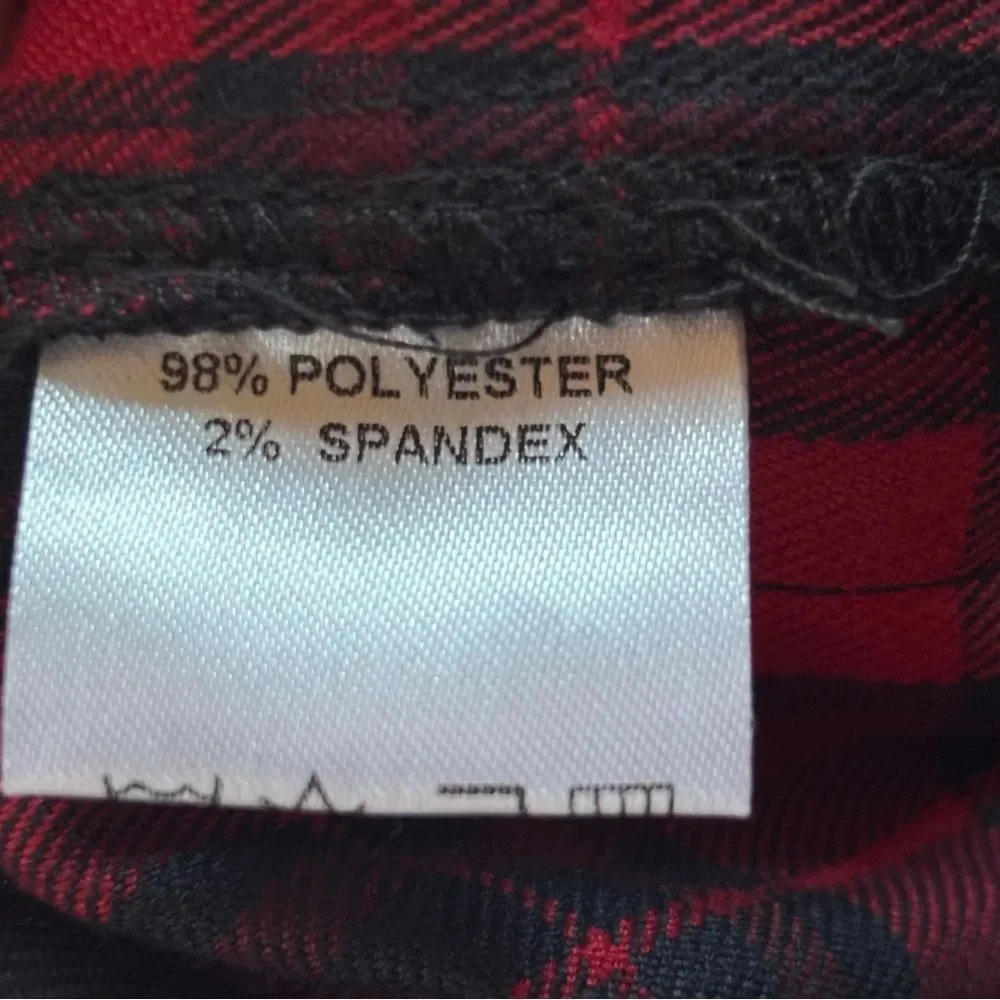 Men’s Boutique Shattered Hearts Plaid Pants Streetwear Emo Grunge Goth